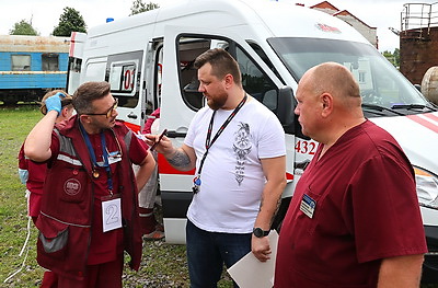 В Гомеле прошли городские соревнования фельдшерских бригад скорой медицинской помощи