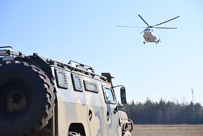 Лукашенко ознакомился с мероприятиями проверки боеготовности соединений и воинских частей