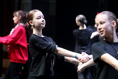 \"Гуканне вясны\": мастер-класс по хореографии прошел в рамках танцевального конкурса