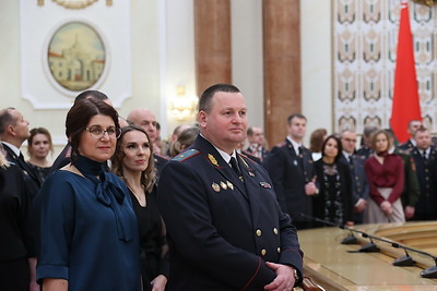 На страже мира и спокойствия. Дворец Независимости в Минске принял самую масштабную экскурсию в истории