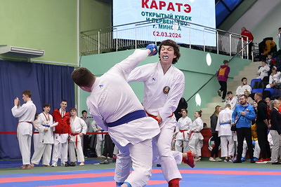 Открытый Кубок и первенство по карате в Минске