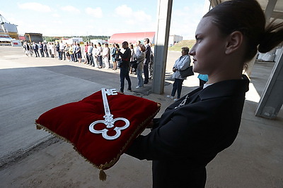 Новый цех по производству рапсового масла открыли в Логойском районе