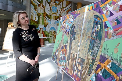 Выставочный проект ведущих художников Беларуси и России открылся в НББ