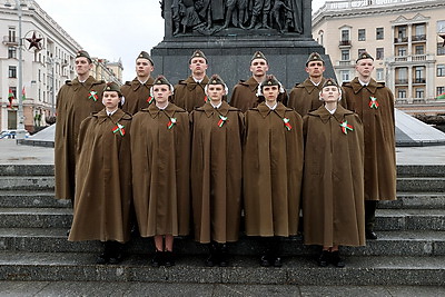 Патриотическая акция \"15 дней до Великой Победы\" прошла в Минске