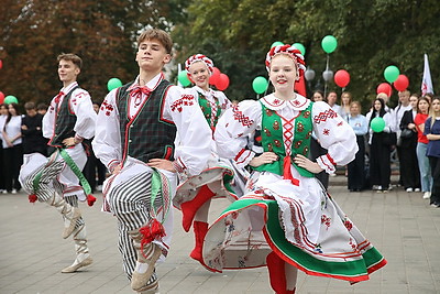 Белорусская делегация отправилась на фестиваль \"Молодежь - за Союзное государство\"