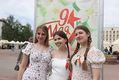 Праздничные мероприятия к 9 Мая проходят в Гродно