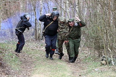 Сбор по территориальной обороне провели под Вороново