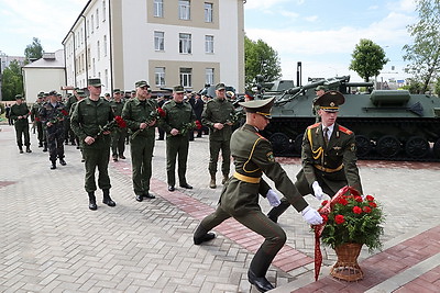 В Могилеве открыли сборный пункт военного комиссариата области