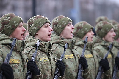 Новобранцы Гродненской погрангруппы приняли военную присягу