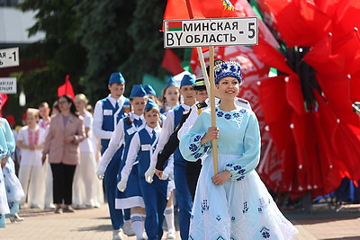 В Солигорске стартовал 51-й республиканский слет-конкурс юных инспекторов движения