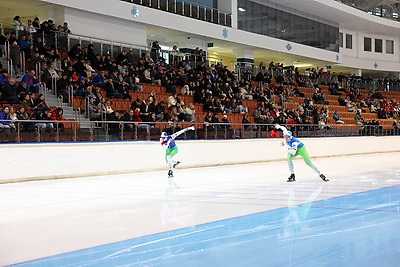 Чемпионат Беларуси по конькобежному спорту стартовал в Минске