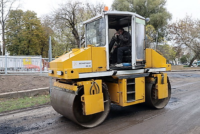 В Витебске завершаются работы по капремонту моста Металлистов