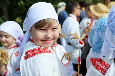 Белорусский народный праздник урожая \"Багач\" отпраздновали в музее Янки Купалы в Вязынке