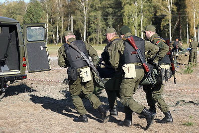 На полигоне \"Брестский\" прошли комплексные занятия с военнообязанными