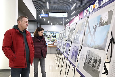 Марафон единства: фотовыставка \"Беларусь. Взлет\" представлена в Бобруйске