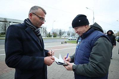 Сбор подписей для выдвижения кандидатов в Президенты Беларуси стартовал 7 ноября