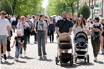 Праздничные маевки прошли в регионах Беларуси