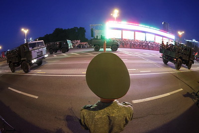 Генеральная репетиция парада в ознаменование Дня Независимости состоялась в Минске