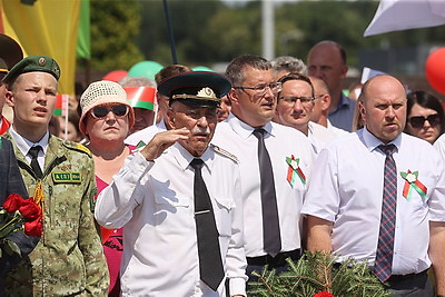 Гродно принял акцию \"Дорогами славы\" в день освобождения от фашистских захватчиков