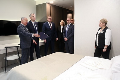 Новый корпус открыли в санатории \"Сосны\" в Мядельском районе
