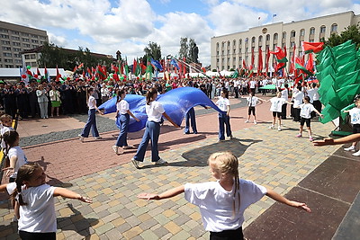 Торжественный митинг в честь Дня Независимости прошел в Гродно