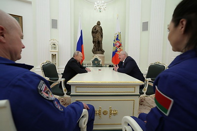 Лукашенко и Путин встретились в Кремле с Василевской и Новицким