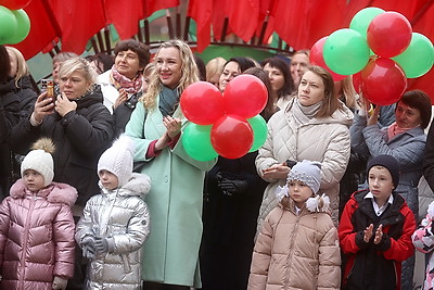 В Гродно в молодом микрорайоне открыли самый большой детский сад области