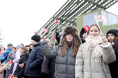 Выставка техники, плац-концерт, интерактивные площадки. Орша принимает \"Марафон единства\"