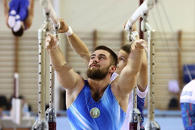 Открытый кубок Беларуси по спортивной гимнастике проходит в Могилеве