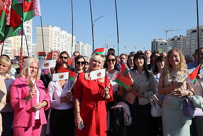 В Могилеве открыли завершающую третью очередь дороги-дублера ул.Якубовского-Загородное шоссе