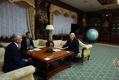 Лукашенко провел встречу с мэром Москвы Собяниным