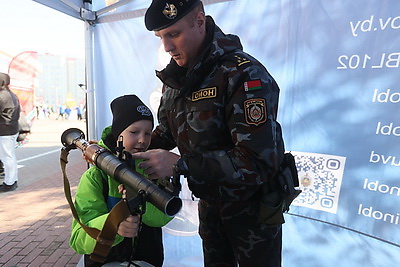 \"Марафон единства\": в Молодечно прошел квест \"Это все мое родное\"