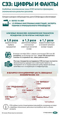 Инфографика. СЭЗ: цифры и факты