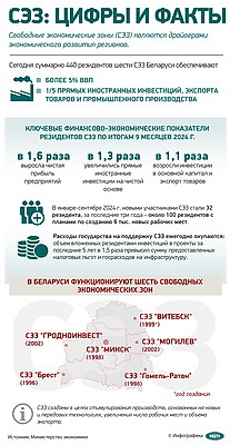 Инфографика. СЭЗ: цифры и факты