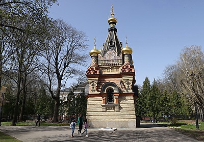 Весенний день в Гомельском парке