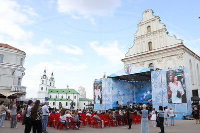 Концерт с участием юных артистов дал старт в Минске музыкально-туристическому сезону