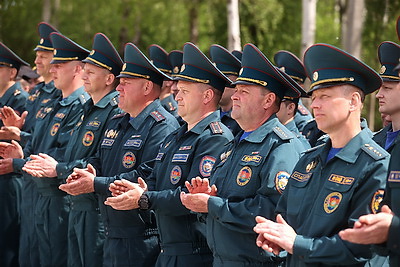 Новое пожарное депо открылось в молодом гродненском микрорайоне Грандичи