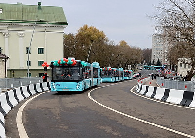 Мост Металлистов в Витебске открыли после капремонта