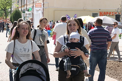 Праздничные маевки прошли в регионах Беларуси