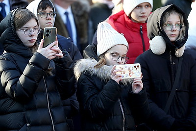 \"Наши дети\": ребят из Брестской области поздравили в Беловежской пуще