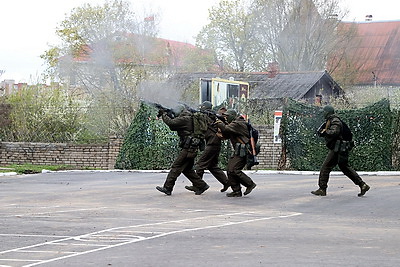 Двенадцатый отряд спецназа создан во внутренних войсках МВД на базе в/ч 6713 в Могилеве