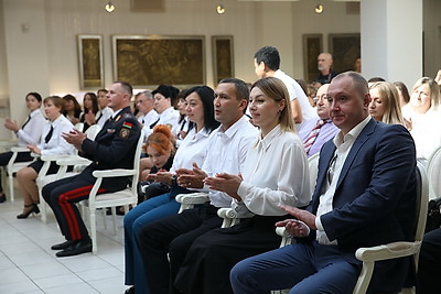 Присягу гражданина Беларуси в Минской городской ратуше принесли 30 иностранцев