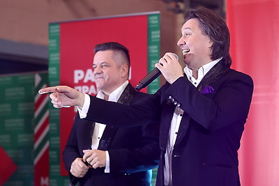 \"Разам працуем, разам спяваем!\": проект \"Марафона единства\" проходит в Барановичах
