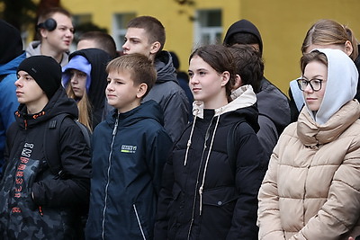 Витебские школьники побывали в войсковой части 5524