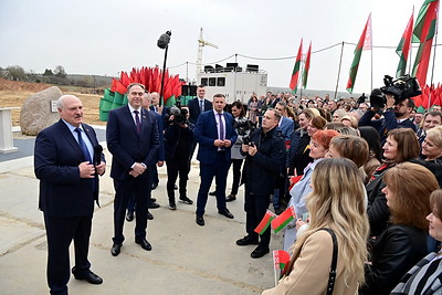 Лукашенко посетил с рабочей поездкой Гродно