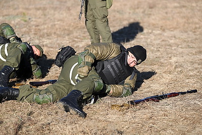 На полигоне \"Брестский\" прошли комплексные занятия с военнообязанными