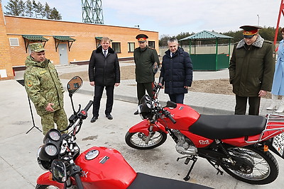 На защите рубежей. Новый комплекс погранзаставы \"Боровое\" открыли в Лельчицком районе