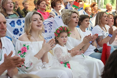 В Воложинском районе прошел первый семейный фестиваль \"Вместе\"