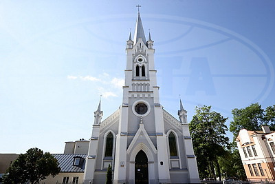 Один из наиболее посещаемых памятников архитектуры Гродно - Лютеранская кирха Святого Иоанна