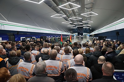 Лукашенко принял участие в торжественном открытии нового участка Минского метрополитена